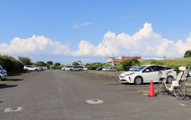 太間地区の駐車場｜BBQ利用にも便利な大型駐車場